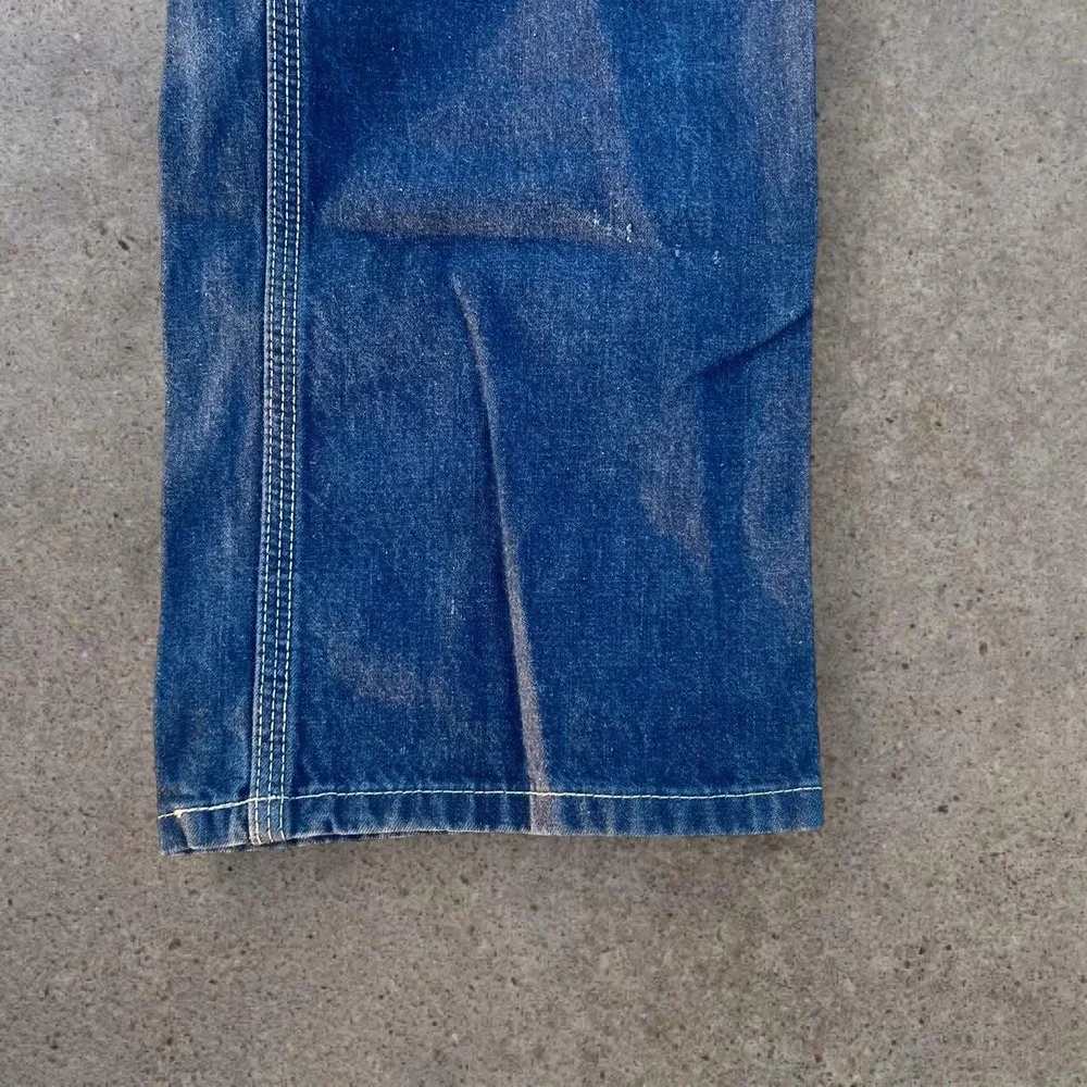Men's Carhartt FR Work Jeans Blue Denim ARC 2 NFPA 2112 Flame Resistant 40x30